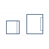 Serweta 3 warstwowa z przylepcem